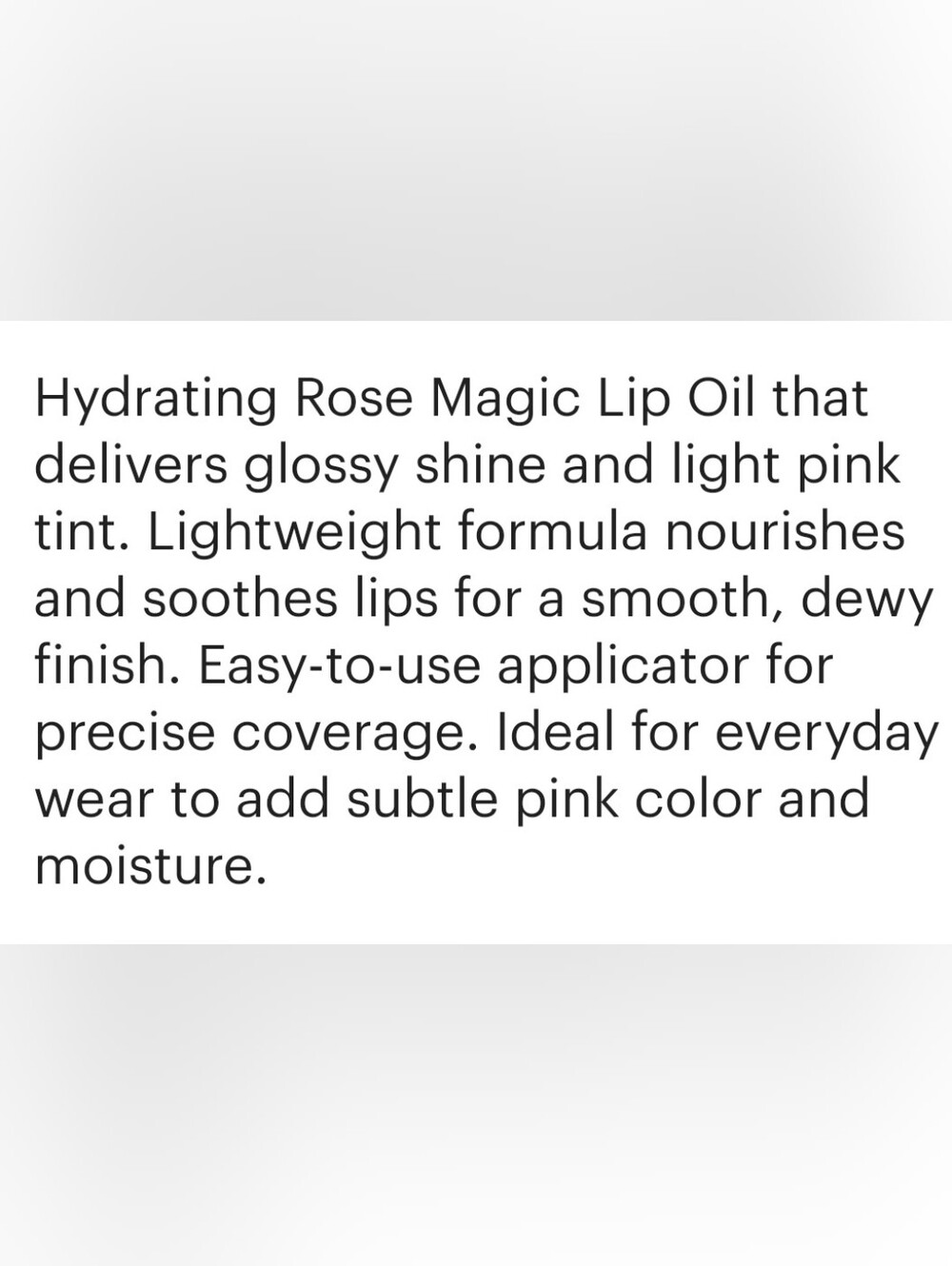 Rose Magic Lip Oil - Pink $10 NWOB - Picture 10 of 10
